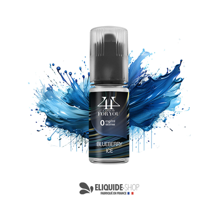 E-liquide Myrtille Glacée Blueberry Ice 4YOU 10 ml fruit bleu givré e-liquide pas cher