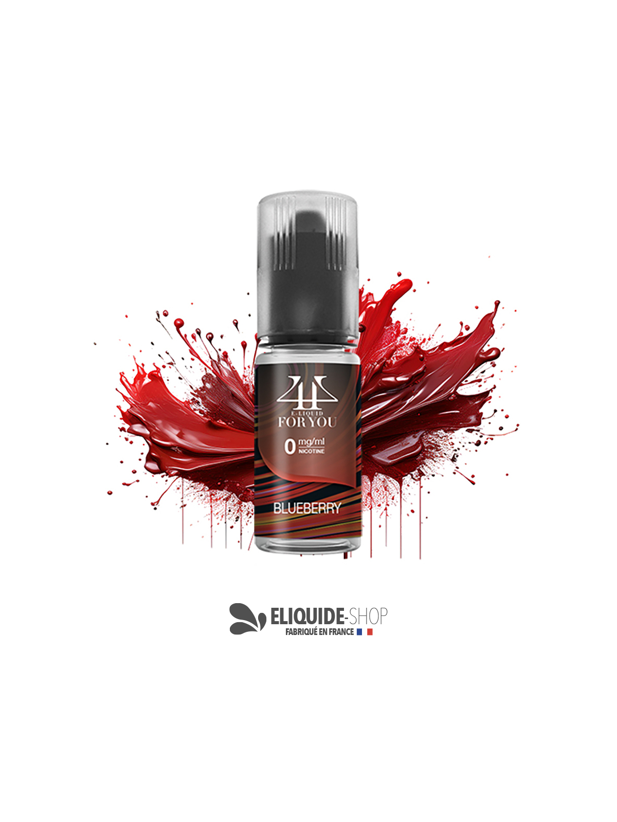 E-liquide Myrtille Blueberry 4YOU 10 ml fruit bleu sucré et acidulé e-liquide vapoteur