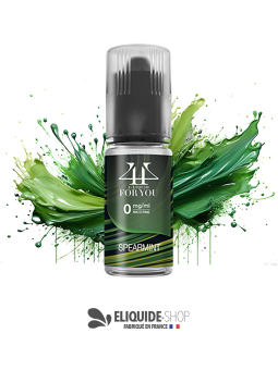 E-liquide Spearmint 4YOU 10 ml menthe douce et sucrée e-liquide pas cher