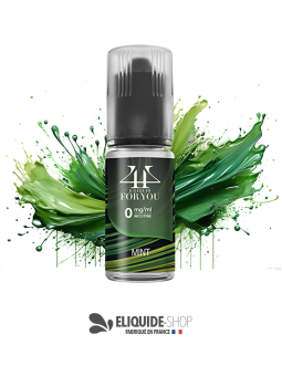 E-liquide Menthe Mint 4YOU 10 ml saveur fraîche et intense vapoteuse à petit prix