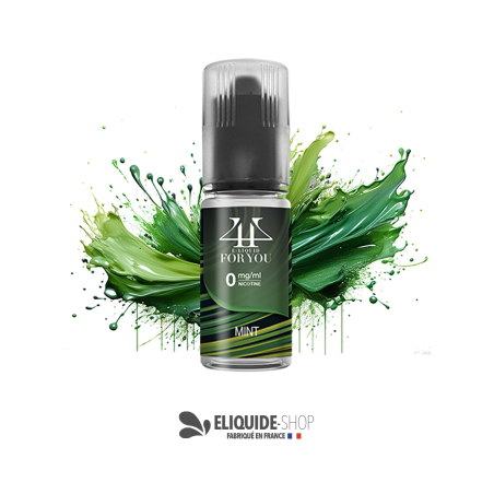 E-liquide Menthe Mint 4YOU 10 ml saveur fraîche et intense vapoteuse à petit prix