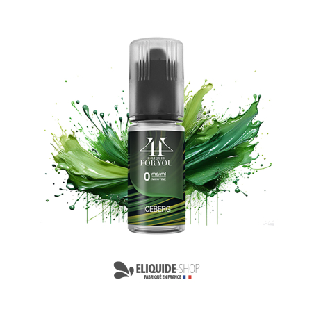 E-liquide Iceberg 4YOU 10 ml menthol glacé puissant e-liquide rafraîchissant