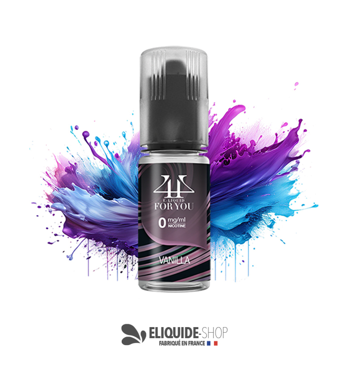 E-liquide Vanille Vanilla 4YOU 10 ml arôme doux et sucré vapoteuse à petit prix