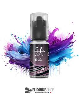 E-liquide Barbe à Papa Cotton Candy 4YOU 10 ml douceur sucrée fête foraine vapoteuse