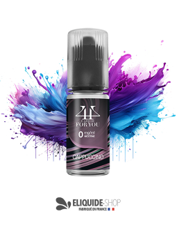 E-liquide Cappuccino 4YOU 10 ml café crémeux gourmand vapoteuse pas cher