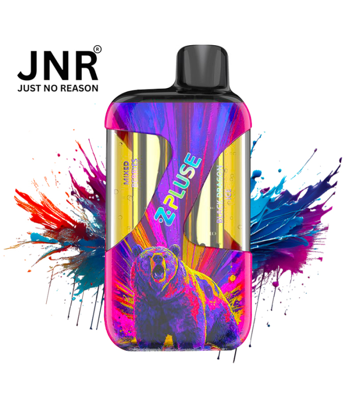 PUFF ZPLUSE 42K+ - MIXED BERRIES + BLACK DRAGON ICE - JNR