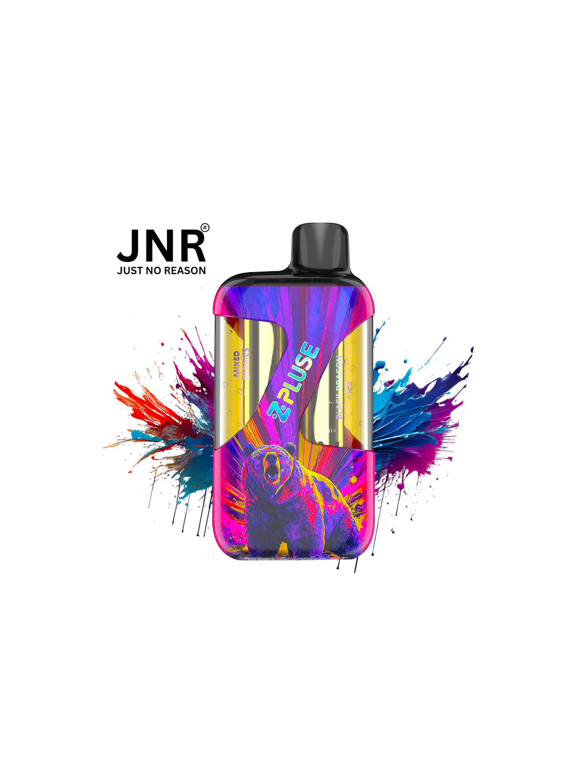 PUFF ZPLUSE 42K+ - MIXED BERRIES + BLACK DRAGON ICE - JNR