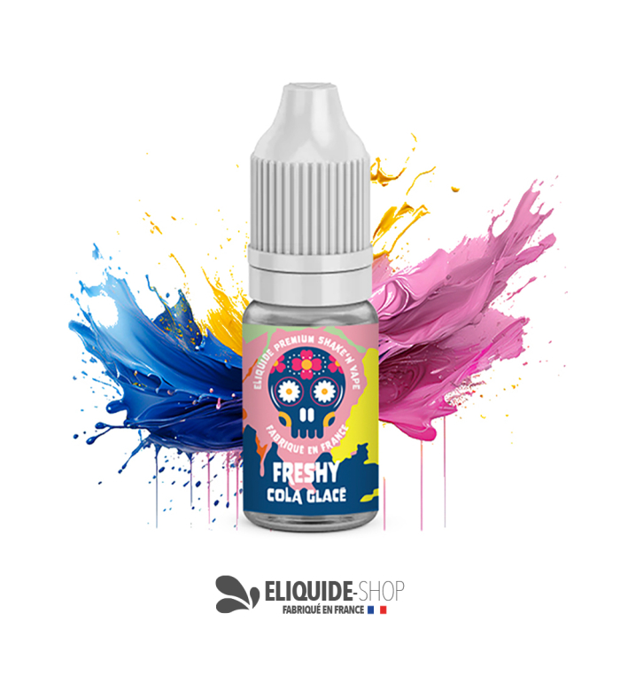 E-liquide COLA GLACÉ 10ML 10ML – FRESHY pas cher