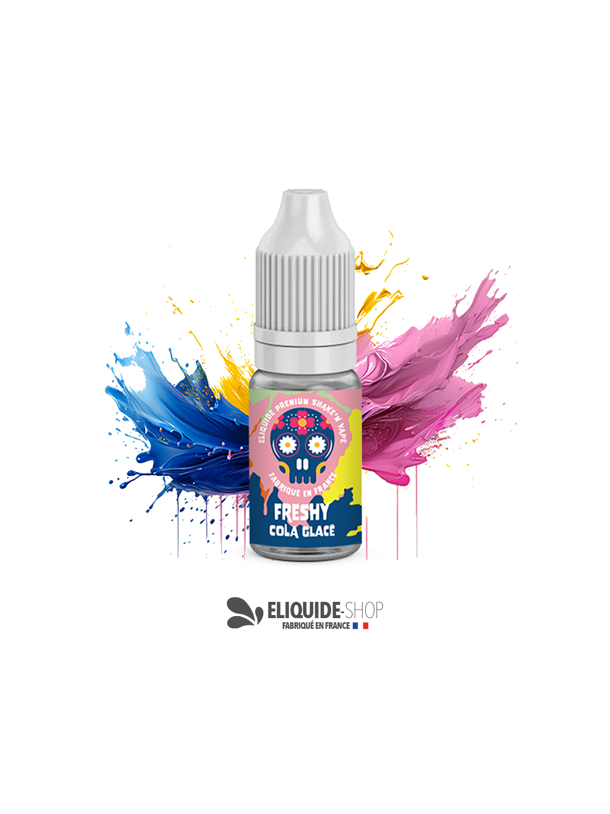 E-liquide COLA GLACÉ 10ML 10ML – FRESHY pas cher