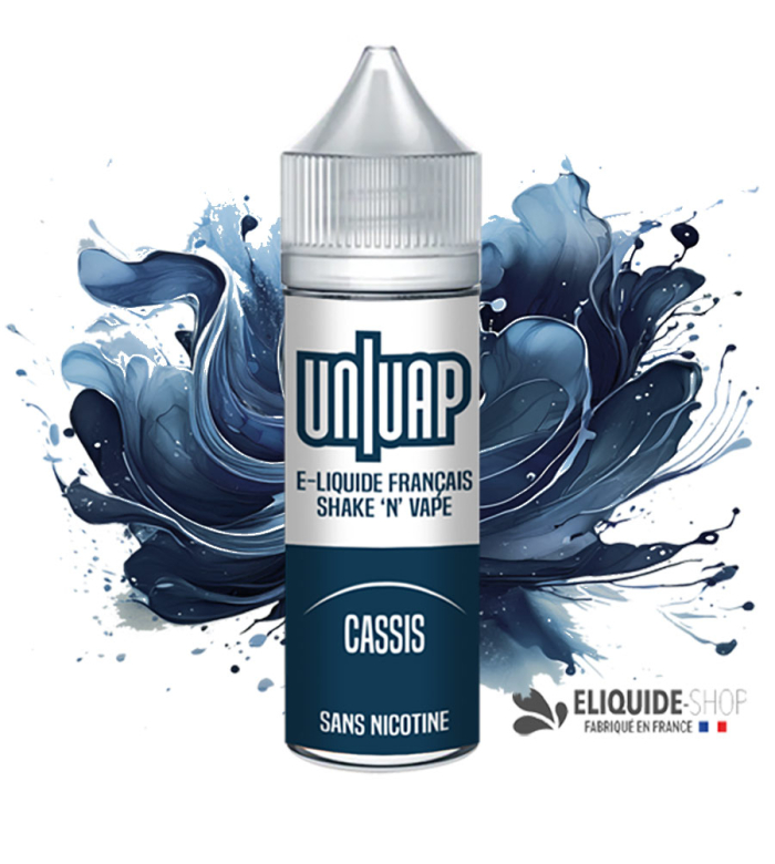 e-liquide 50ml pas cher cassis Univap