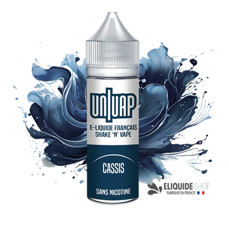 e-liquide 50ml pas cher cassis Univap