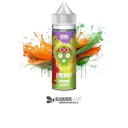 E-liquide POMME GLACÉE 50ML 50ML – FRESHY pour vapoteur
