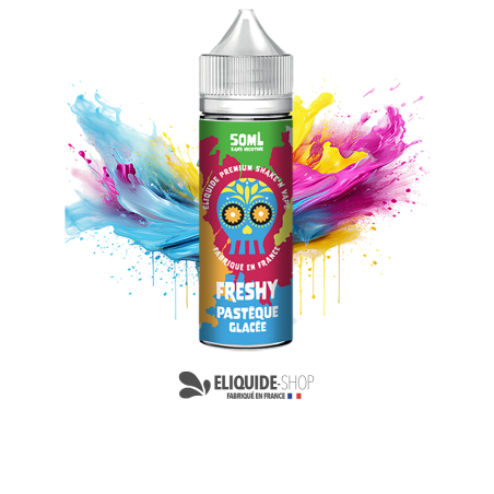 E-liquide PASTÈQUE GLACÉE 50ML 50ML – FRESHY pas cher