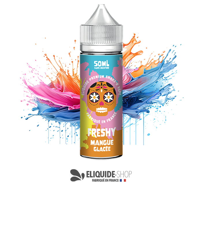 E-liquide MANGUE GLACÉE 50ML 50ML – FRESHY pour vapoteuse