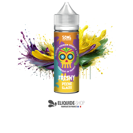 E-liquide PÊCHE GLACÉE 50ML 50ML – FRESHY livraison rapide