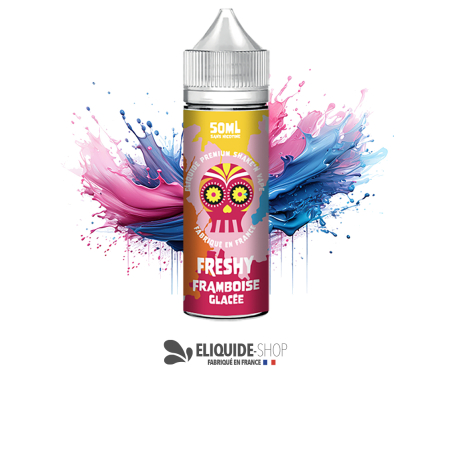 E-liquide FRAMBOISE GLACÉE 50ML 50ML – FRESHY meilleur prix