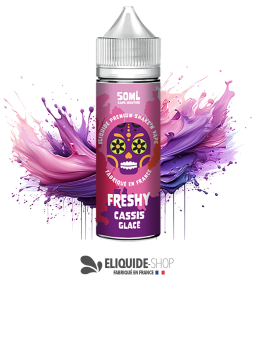 E-liquide CASSIS GLACÉ 50ML 50ML – FRESHY pas cher