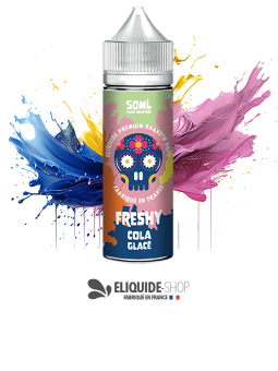 E-liquide COLA GLACÉ 50ML 50ML – FRESHY pour cigarette électronique