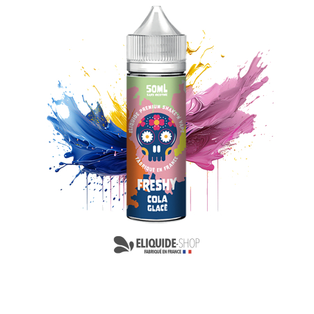 E-liquide COLA GLACÉ 50ML 50ML – FRESHY pour cigarette électronique