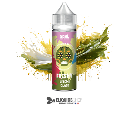 E-liquide LITCHI GLACÉ 50ML 50ML – FRESHY pour vapoteur