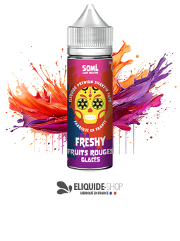 E-liquide FRUITS ROUGES GLACÉS 50ML 50ML – FRESHY pour vapoteuse