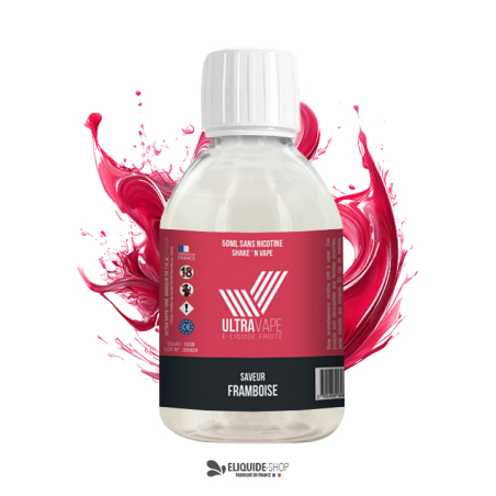 E-liquide 500ml framboise Ultravape