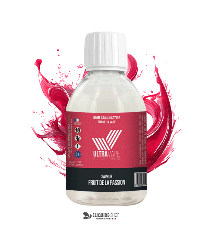 E-liquide 500ml fruit de la passion Ultravape