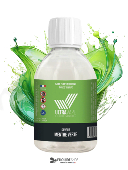 E-liquide 500ml menthe verte Ultravape