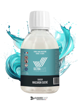 E-liquide 500ml macaron sucré Ultravape