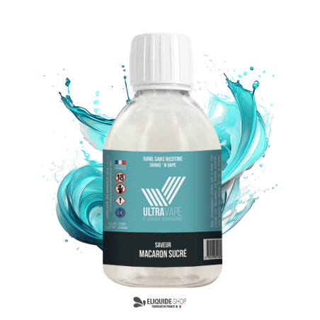 E-liquide 500ml macaron sucré Ultravape