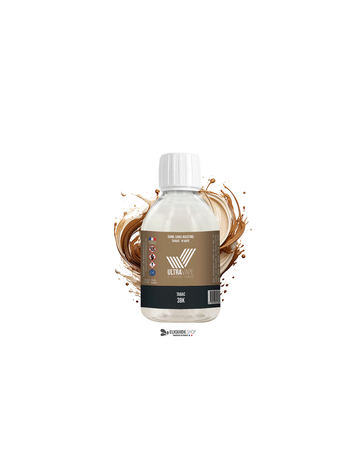 E-liquide 500ml 3bk Ultravape