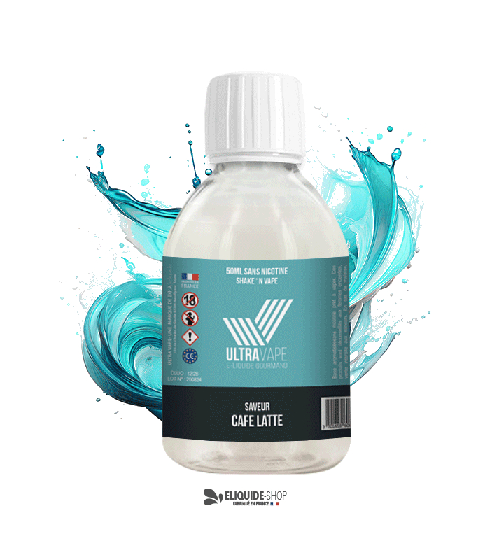 E-liquide 500ml café latte Ultravape Eliquide-Shop