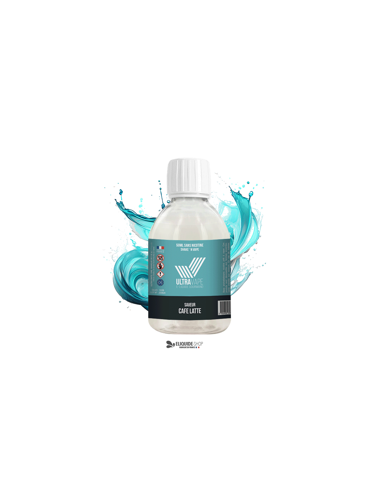 E-liquide 500ml café latte Ultravape Eliquide-Shop