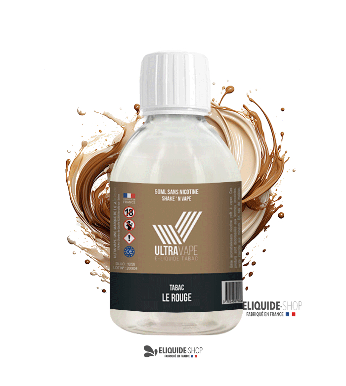 E-liquide 500ml le rouge Ultravape