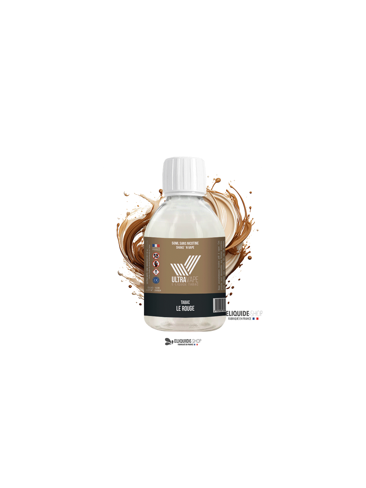 E-liquide 500ml le rouge Ultravape