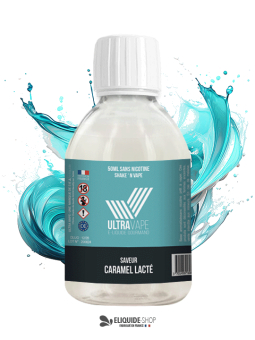 E-liquide 500ml caramel lacté Ultravape