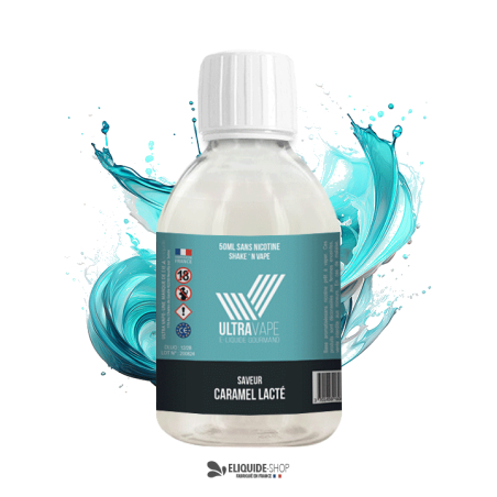 E-liquide 500ml caramel lacté Ultravape