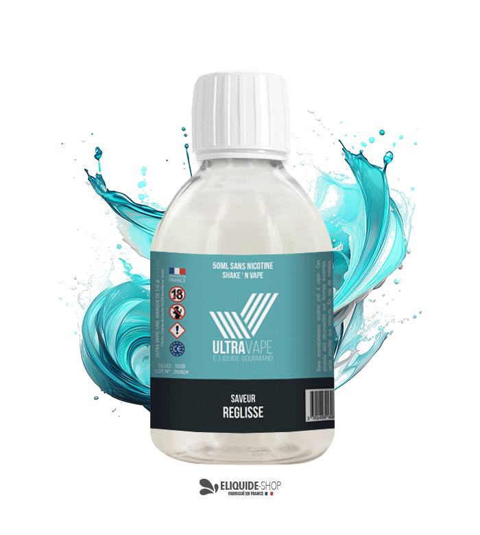 E-liquide 500ml réglisse Ultravape
