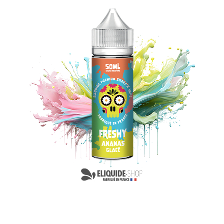 E-liquide ANANAS GLACÉ 50ML 50ML – FRESHY livraison rapide