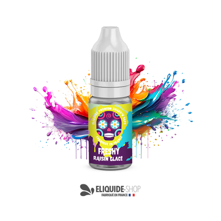 E-liquide RAISIN GLACÉ 10ML 10ML – FRESHY e-cigarette à petit prix