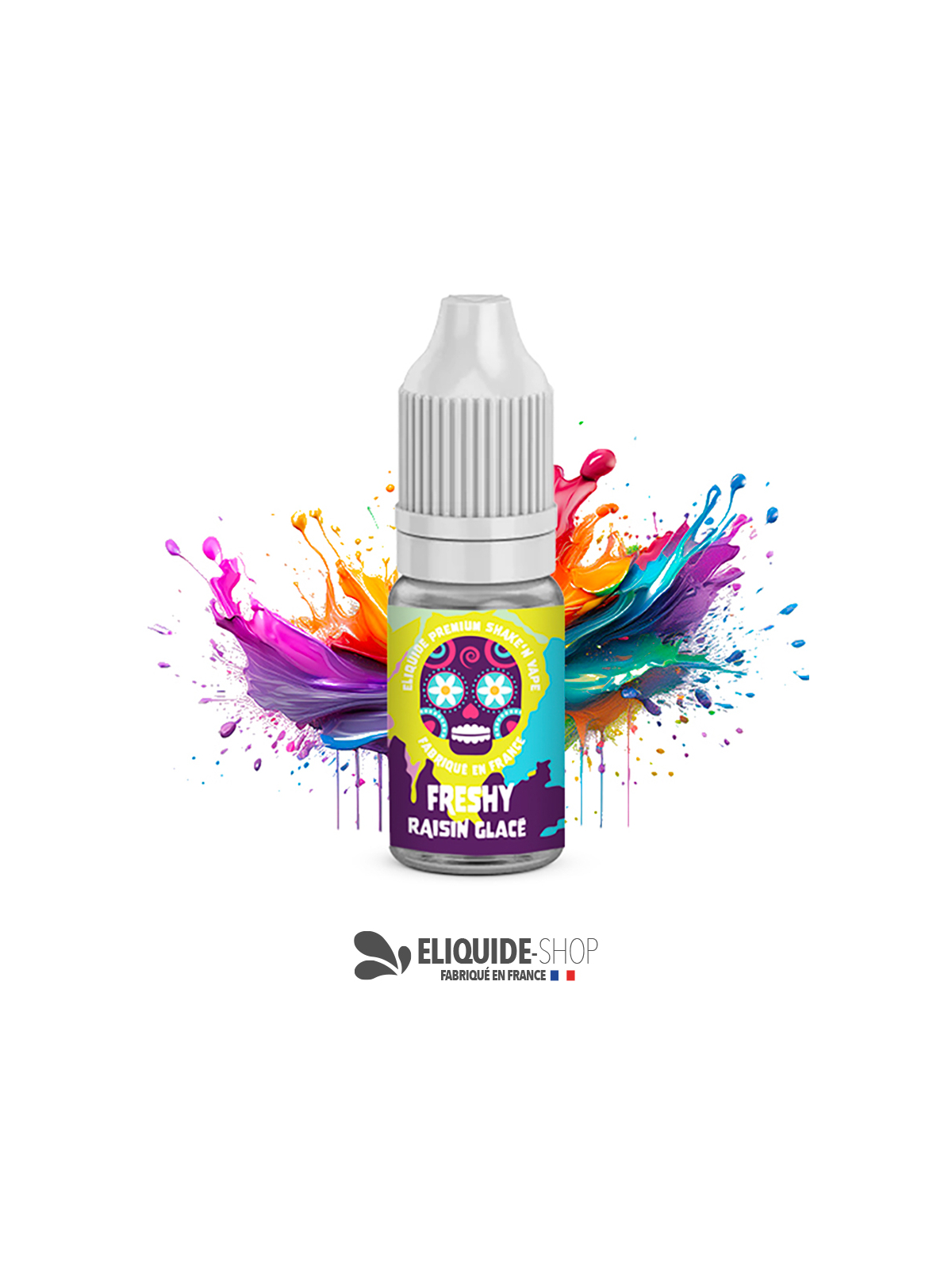 E-liquide RAISIN GLACÉ 10ML 10ML – FRESHY e-cigarette à petit prix