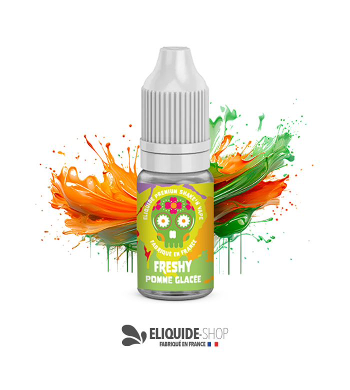 E-liquide POMME GLACÉE 10ML 10ML – FRESHY pour vapoteuse
