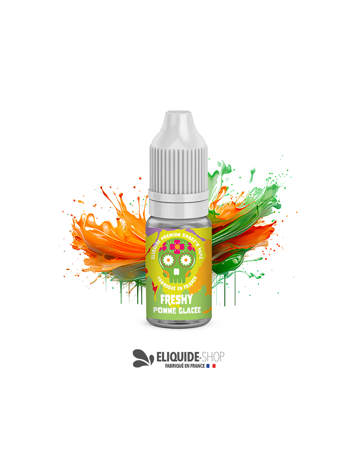 E-liquide POMME GLACÉE 10ML 10ML – FRESHY pour vapoteuse