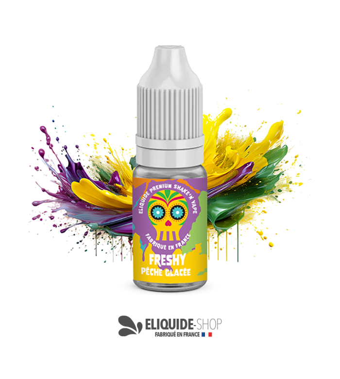 E-liquide PÊCHE GLACÉE 10ML 10ML – FRESHY pour cigarette électronique