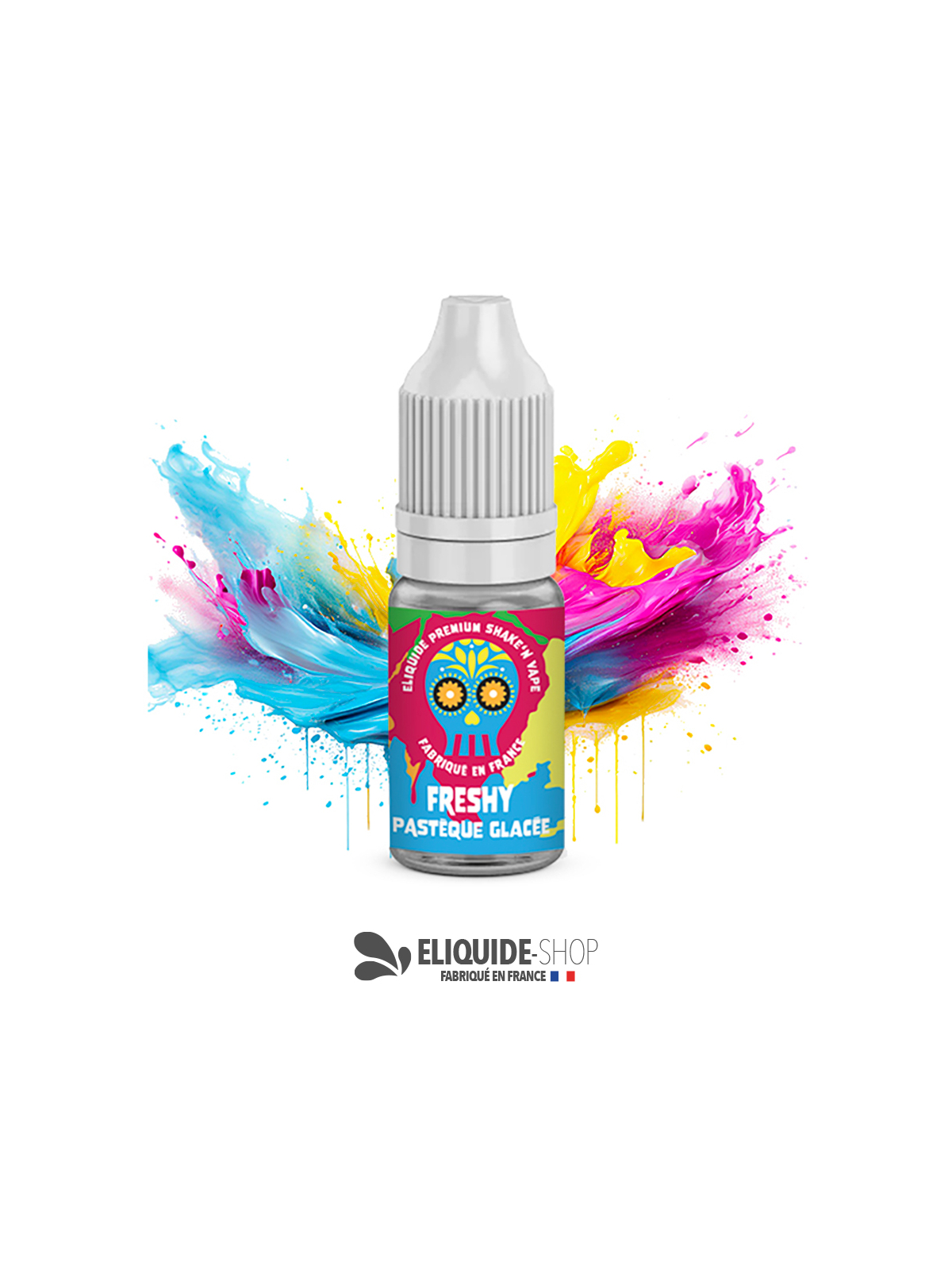 E-liquide PASTÈQUE GLACÉE 10ML 10ML – FRESHY pas cher