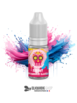 E-liquide FRAMBOISE GLACÉE 10ML 10ML – FRESHY e-cigarette à petit prix