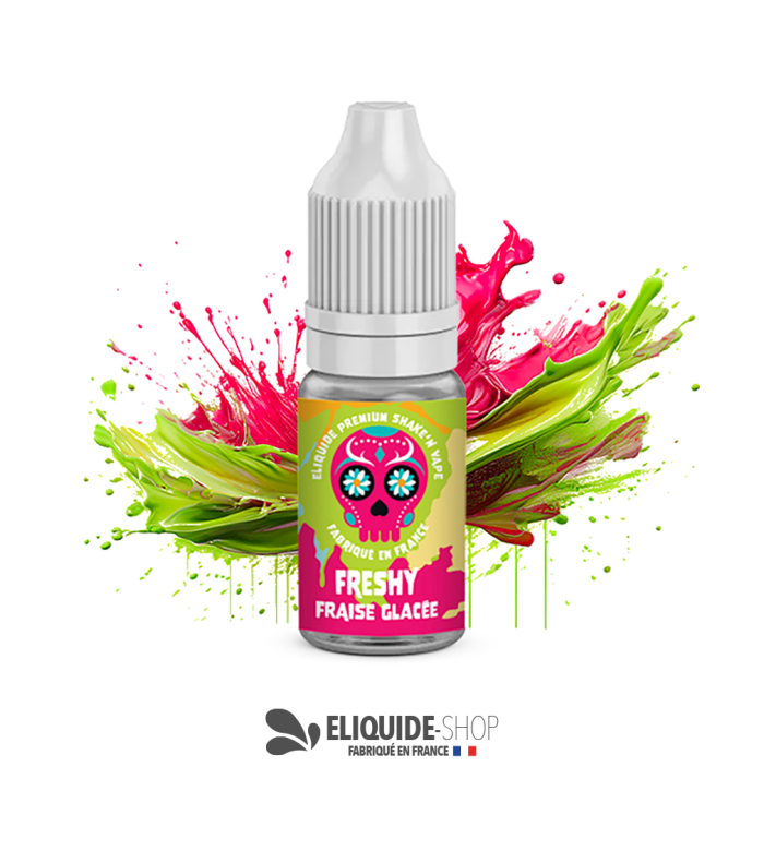 E-liquide FRAISE GLACÉE 10ML 10ML – FRESHY pour vapoteuse