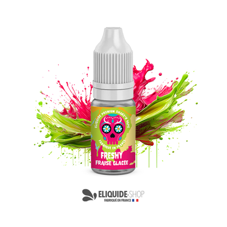 E-liquide FRAISE GLACÉE 10ML 10ML – FRESHY pour vapoteuse