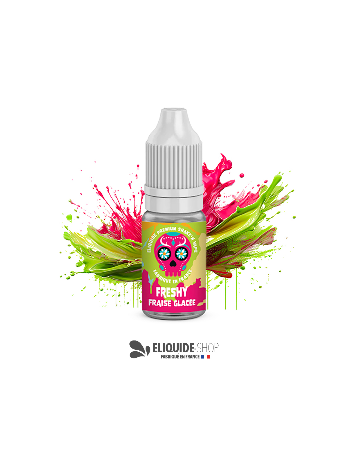 E-liquide FRAISE GLACÉE 10ML 10ML – FRESHY pour vapoteuse
