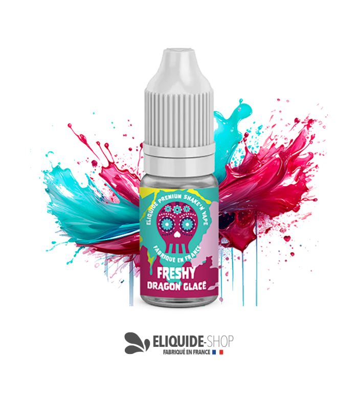 E-liquide DRAGON GLACÉ 10ML 10ML – FRESHY pour cigarette électronique